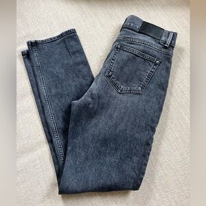 Lafayette 148 Washed Slate Denim Jeans. Women's Size: 28.